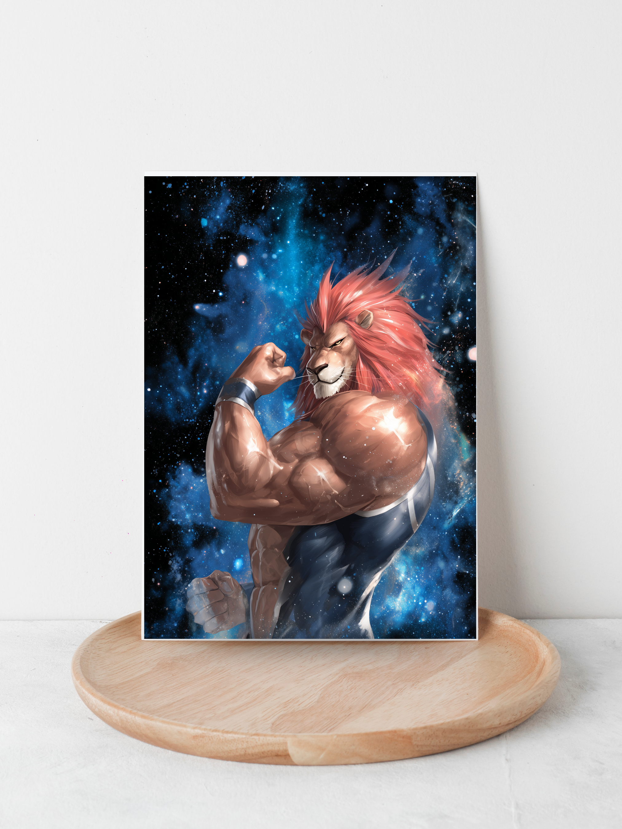Narasimha 'Beast Mode' Gym Poster | A3 Poster